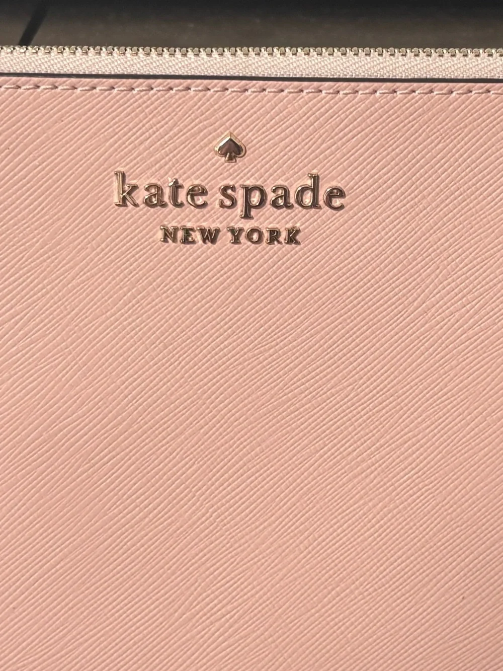 Kate Spade Staci Medium L-Zip Wristlet in Saffiano Leather